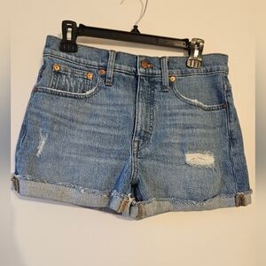 Madewell High Rise Denim Shorts